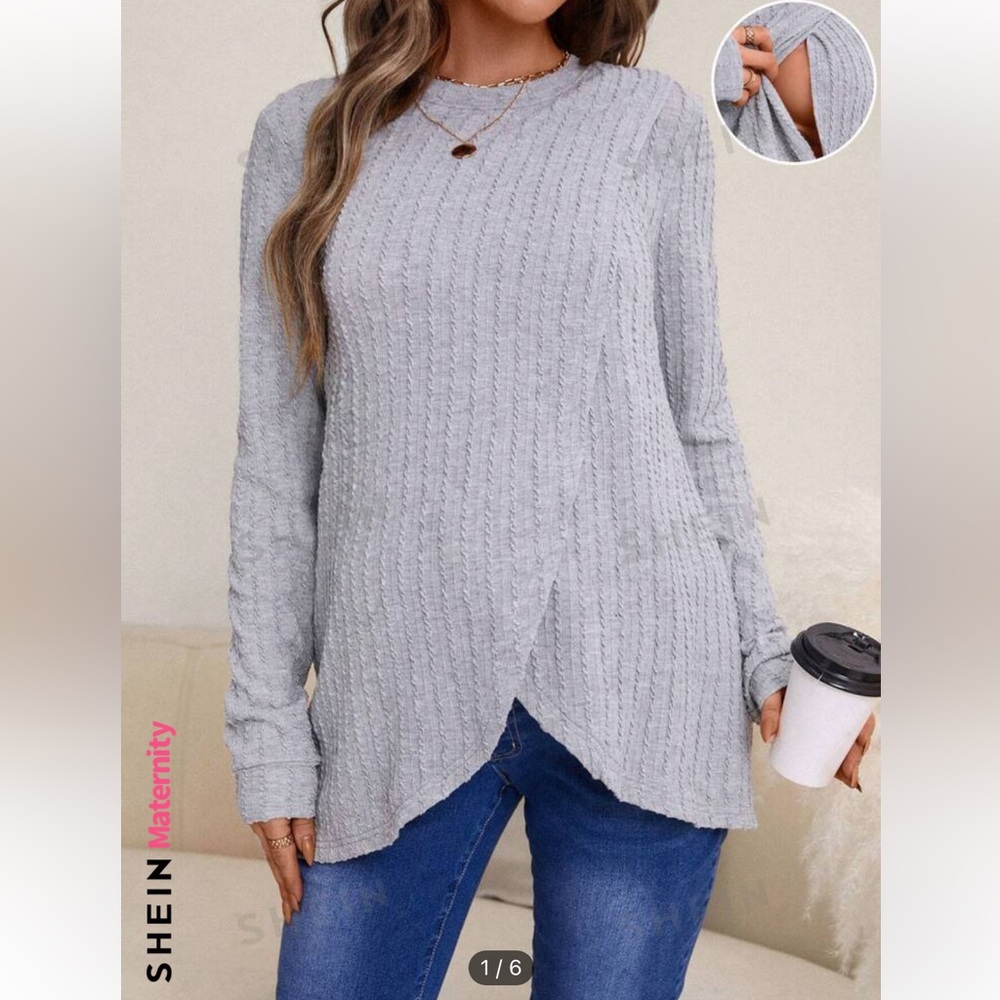 New maternity/nursing shirt